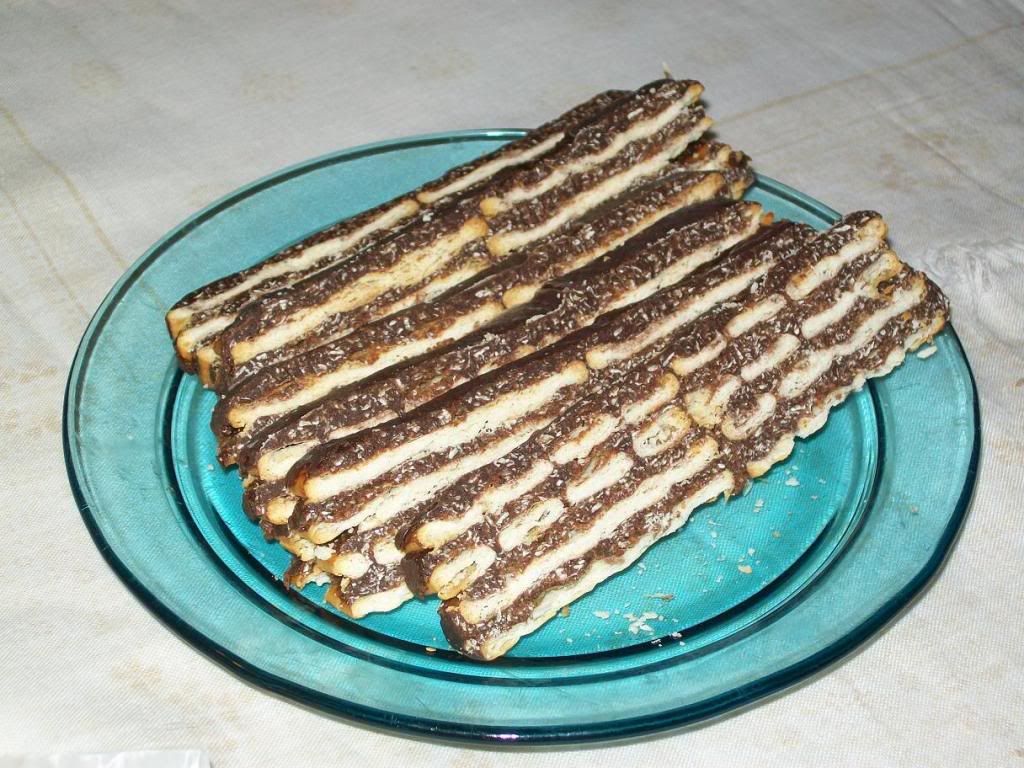 Receta Turrón Turco con galletitas de agua(Muy Fácil y Ric Receta Turrón Turco con galletitas de agua(Muy Fácil y Ric
