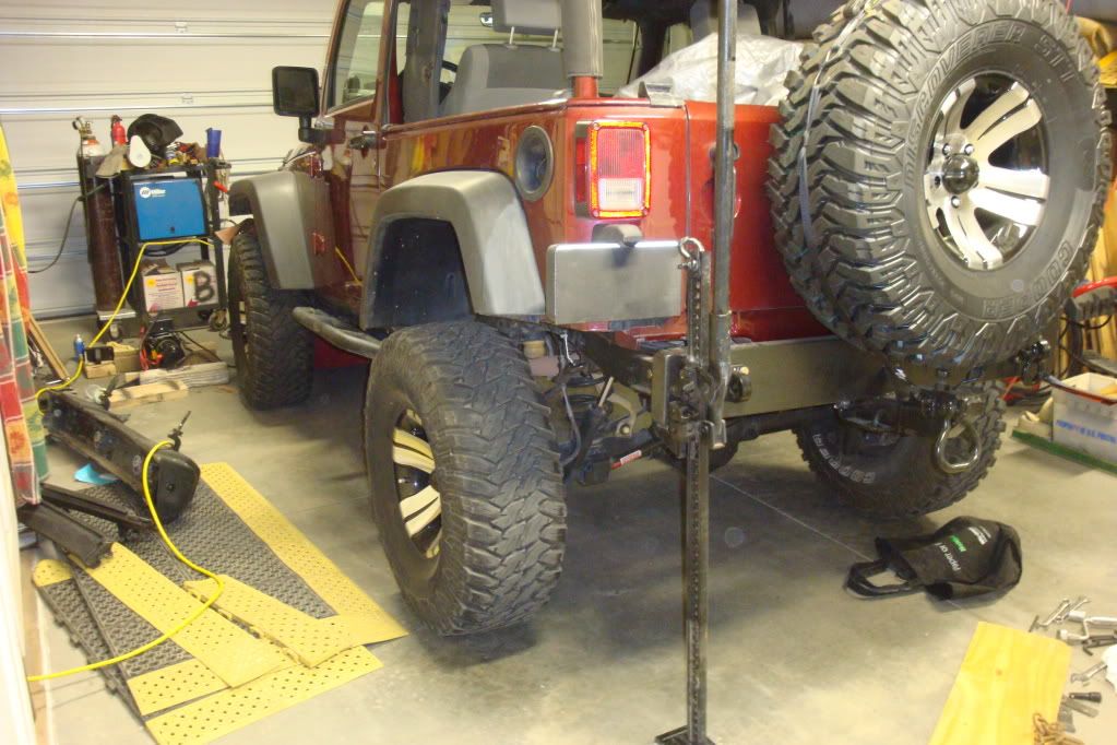 Jeep jk rear bumper build #5