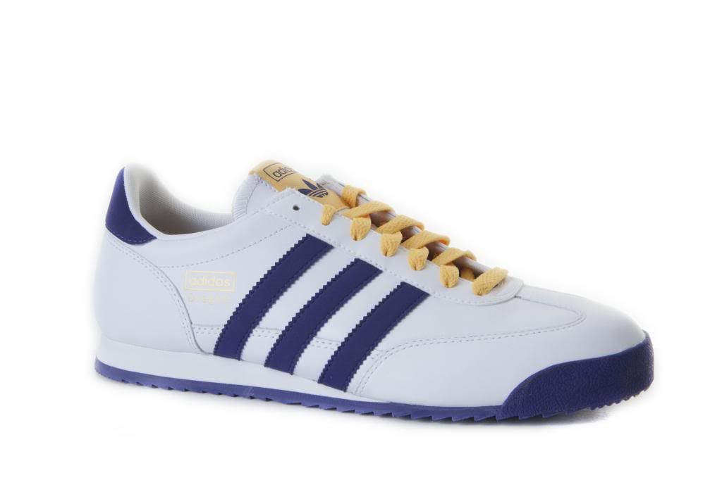 purple adidas dragons