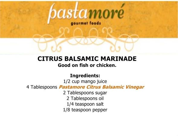 Citrus Balsamic Marinade Recipe (c) DanKelly1 citrus marinade