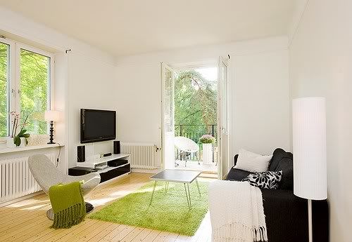 瑞典公寓-客厅