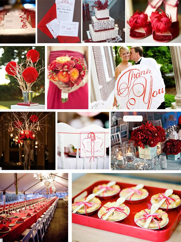 Inspiration Board: Whimsical Red via TheELD.com