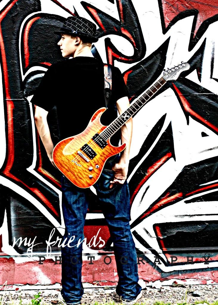 my friends photography,senior boy portraits,guitar