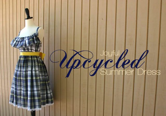 upcycled summer dress