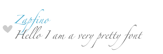zapfino free font pc