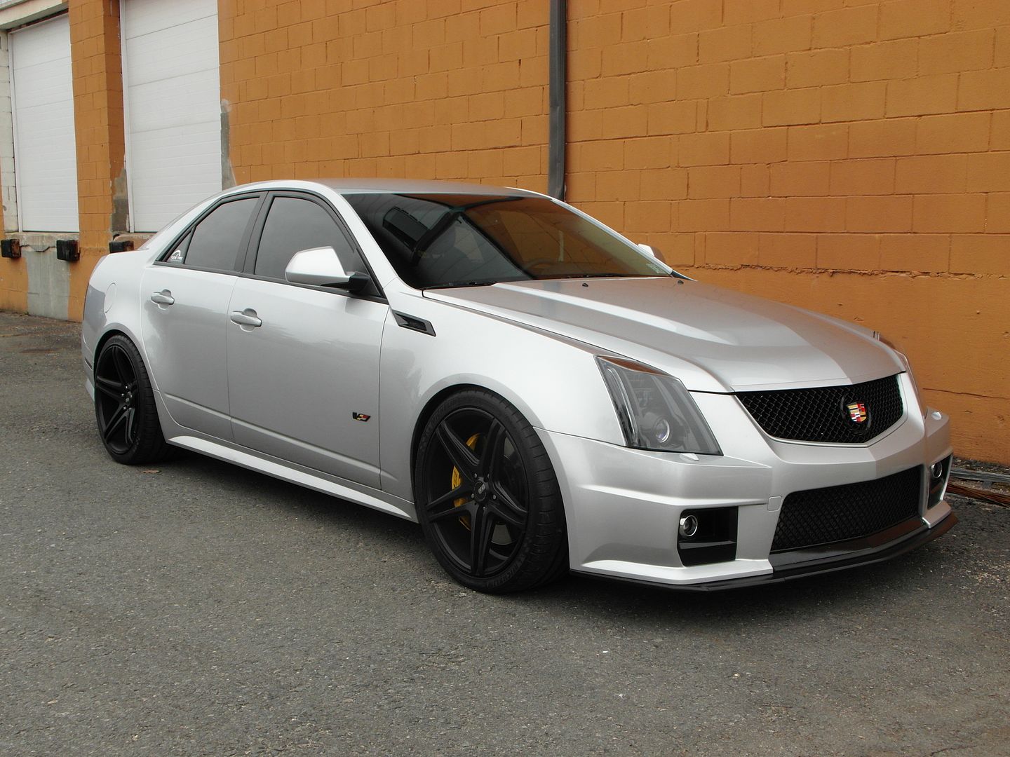 XO wheels and lowered the CTSV