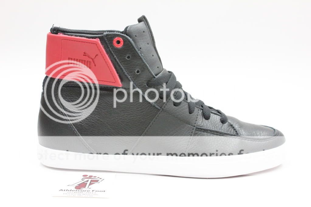 PUMA MEN EL VUELO MID NEW SUPREME CLASSIC RETRO BLACK CHILI PEPPER 