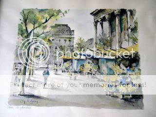 Lelong Montmartre French Print La Madeleine Paris