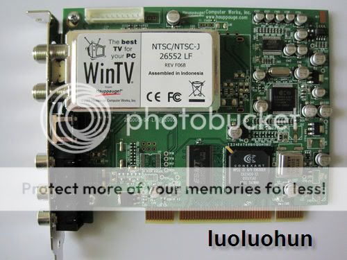 HP WINTV PVR 150 MCE PCI 26552 5188 4202  