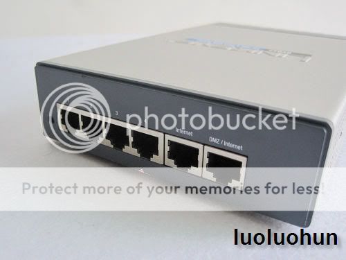 Cisco Linksys 4 Port Dual Wan VPN Firewall Router RV042