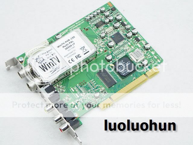 HP WINTV PVR 150 MCE PCI 26559 LF 5188 4326 Multi PAL  