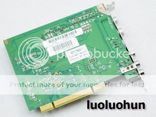 HP WINTV PVR 150 MCE PCI 26559 LF 5188 4326 Multi PAL  