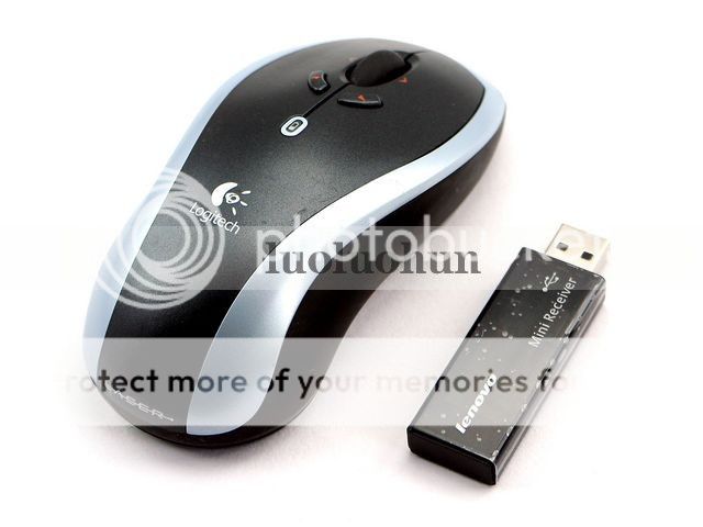 Logitech LX7 Cordles Laser Wireless Mouse USB Receiver